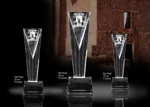 Crystal Tapered Pillar Trophy