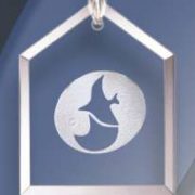 holiday home crystal ornament Christmas gifts