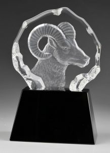 3d crystal ram award