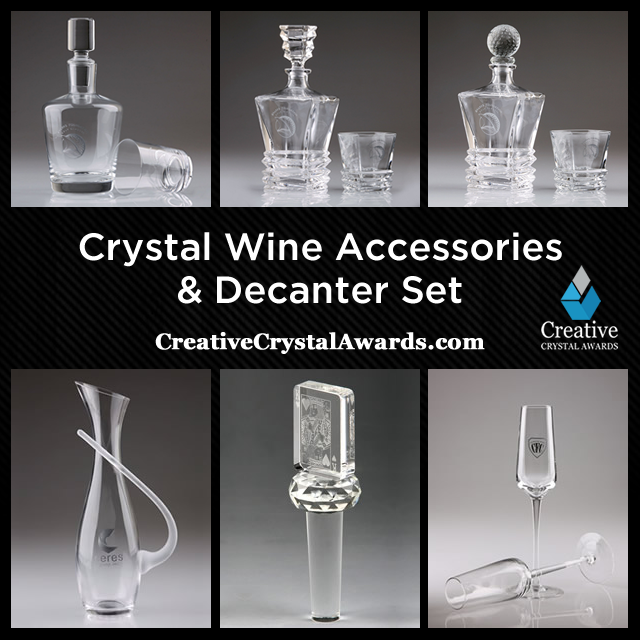 Personalized Crystal Casino Giftwares