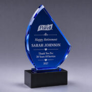 blue crystal crescent award