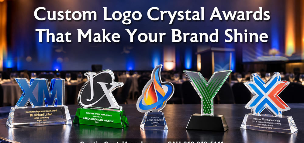 Custom Logo Cut Crystal Awards: Make Your Brand the Center of Recognition